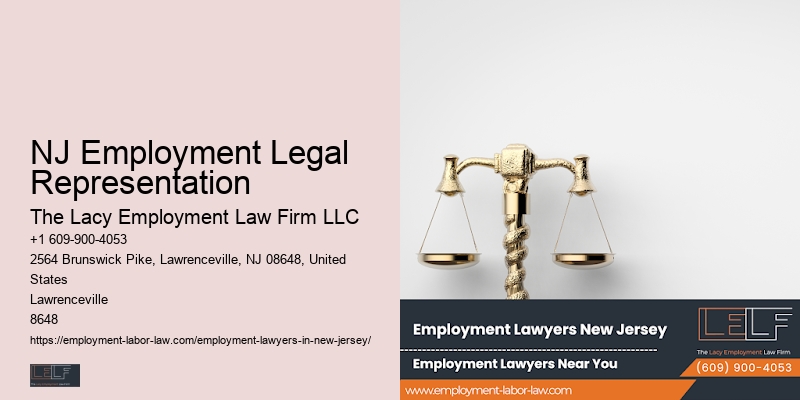 NJ Employment Legal Representation Job Dispute Attorney