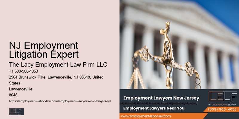 NJ Employment Litigation Expert Employee Legal Assistance