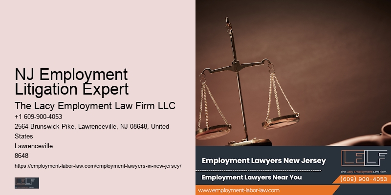 NJ Wrongful Termination Legal Advice