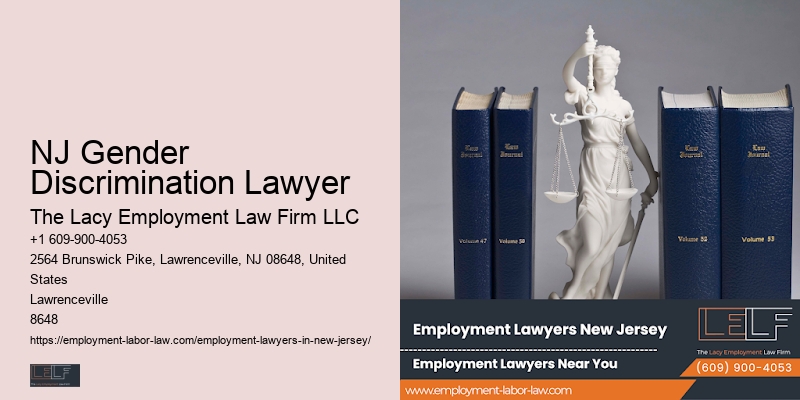 NJ Gender Discrimination Lawyer Workplace Safety Legal Advice