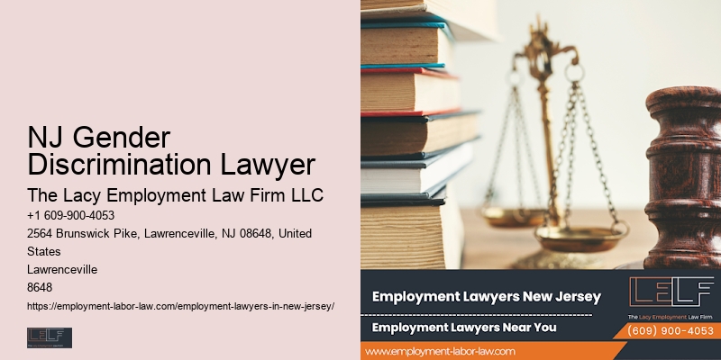 NJ Gender Discrimination Lawyer Wrongful Dismissal Lawyer