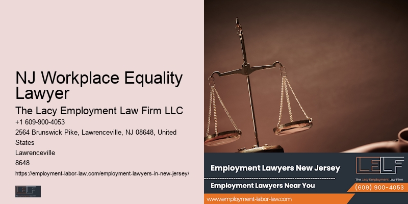 NJ Workplace Equality Lawyer Fair Employment Lawyer