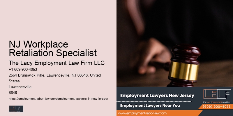 NJ Wrongful Termination Claim Lawyer