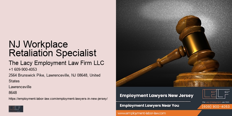 NJ Workplace Retaliation Specialist Disability Employment Rights