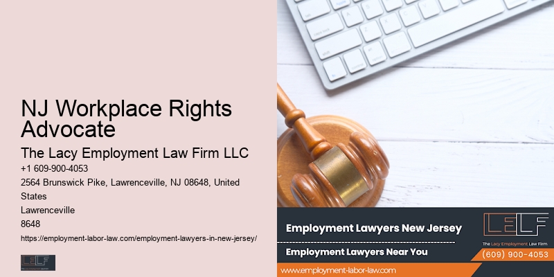 NJ Workplace Rights Advocate Employment Contract Lawyer