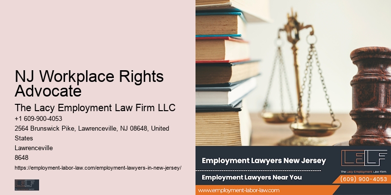 NJ Workplace Rights Advocate Wrongful Job Termination Specialist