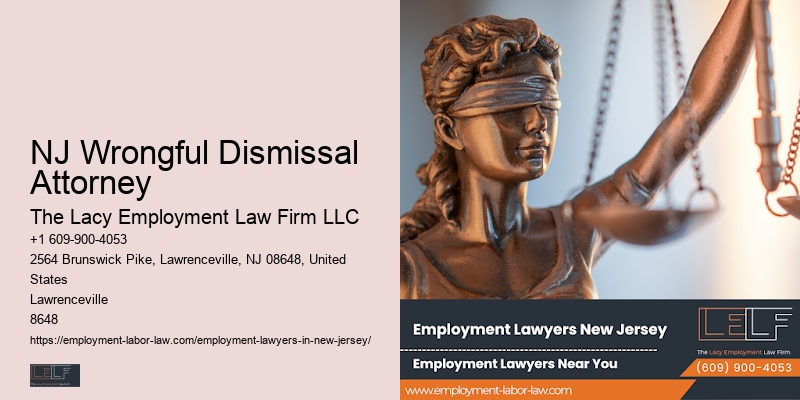 NJ Unfair Termination Lawyer