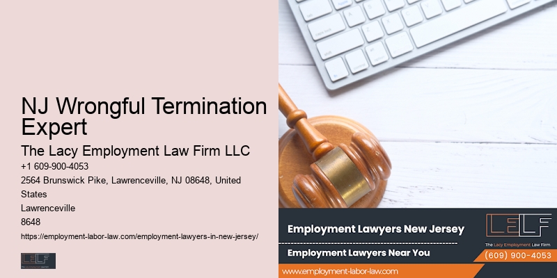 NJ Wrongful Termination Expert