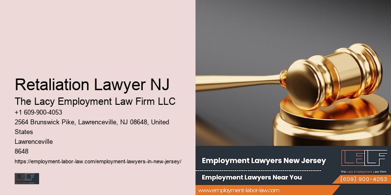 Retaliation Lawyer NJ Workplace INJury Lawyer