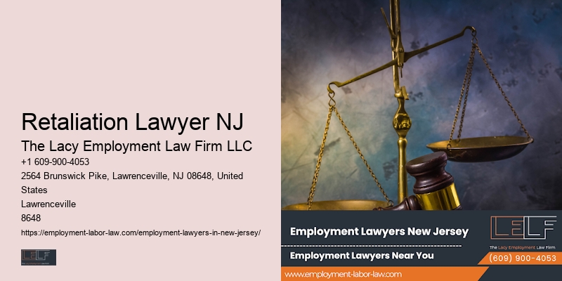 Retaliation Lawyer NJ Employee Advocacy Attorney