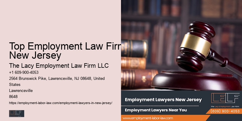 Top Employment Law Firm New Jersey Workplace Defamation Lawyer