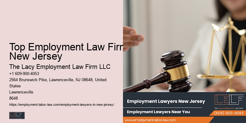 Experienced Employment Lawyer In Top Employment Law Firm New Jersey