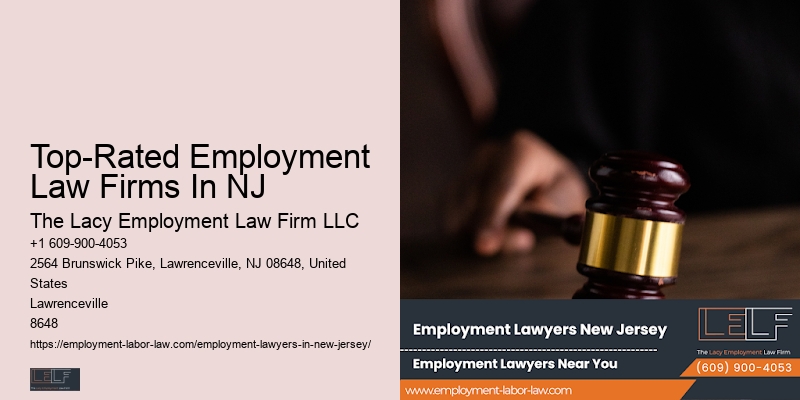 Top-Rated Employment Law Firms In NJ Severance Negotiation Lawyer
