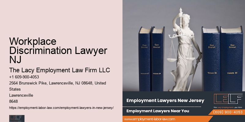 Wrongful Termination Attorney NJ