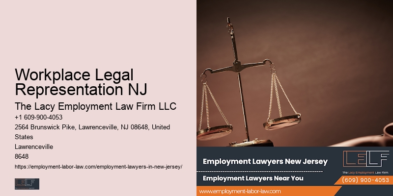 NJ Legal Representation For Employment Issues