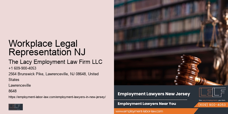 Workplace Legal Representation NJ Employment Law Attorney