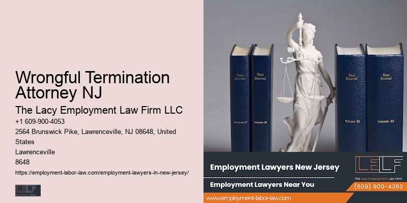 Wrongful Termination Attorney NJ