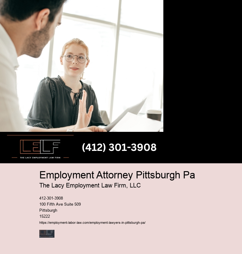 Job Termination Legal Aid In Pittsburgh