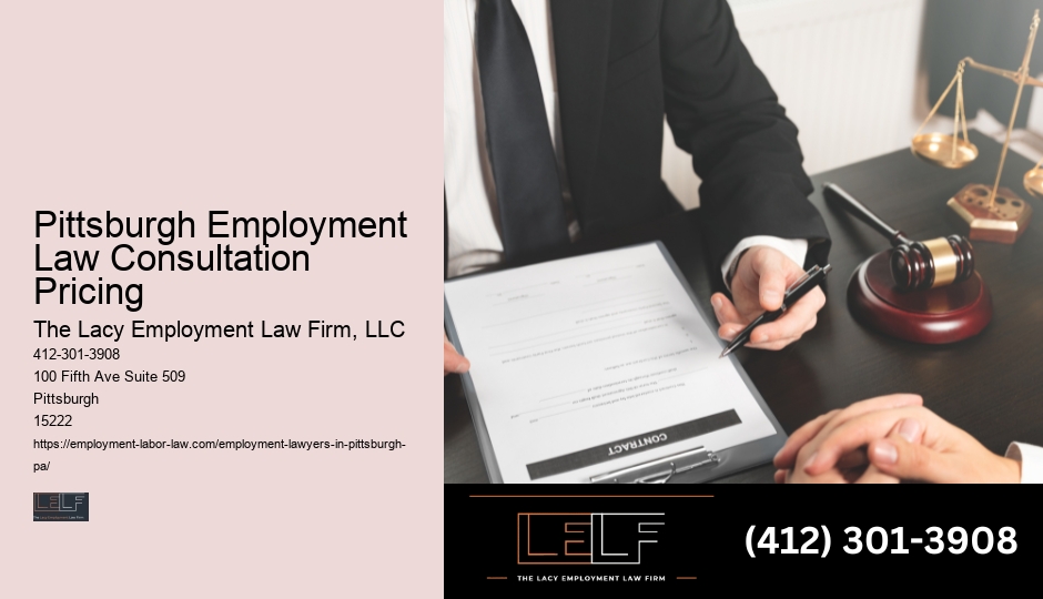 Pittsburgh employment law firms comparison