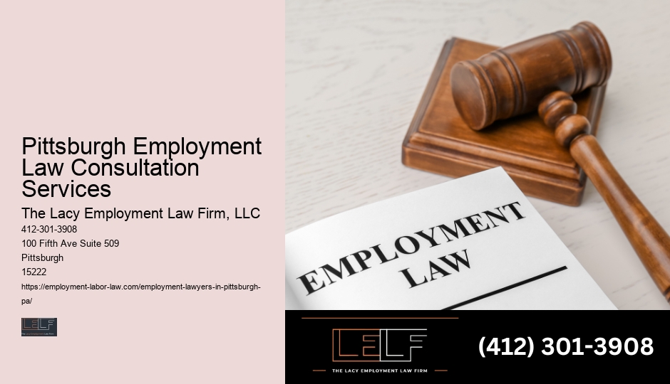 Pittsburgh Employment Lawyer Fees