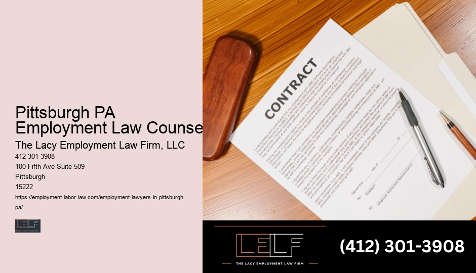 Premier wrongful termination lawyer Pittsburgh