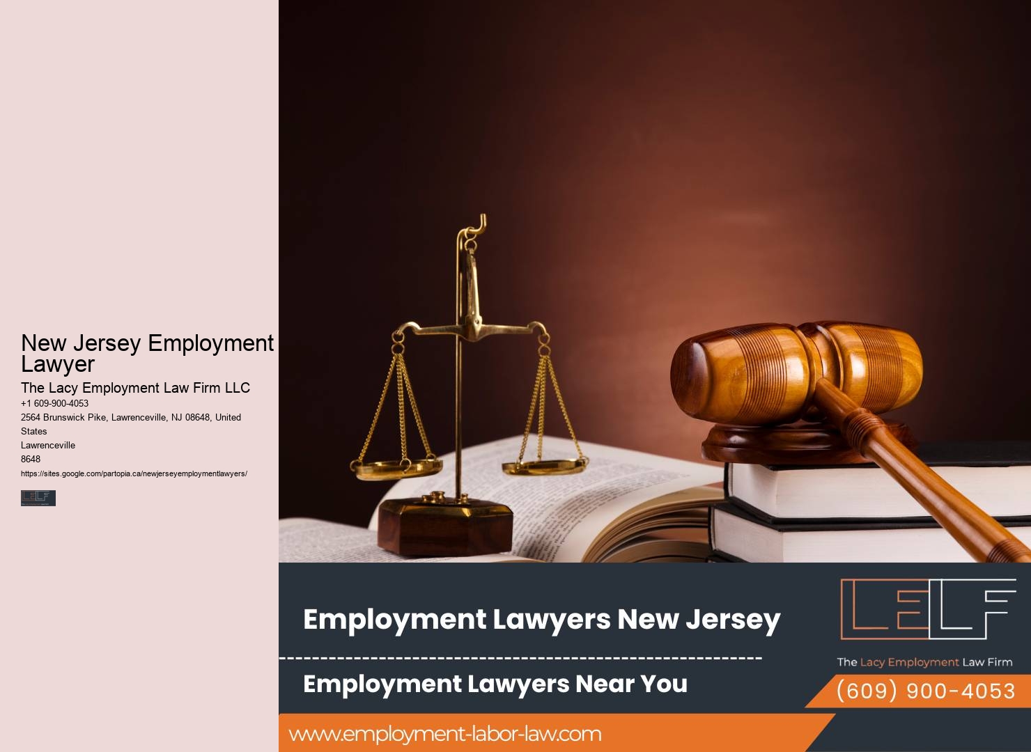 NJ Wrongful Termination Lawyer