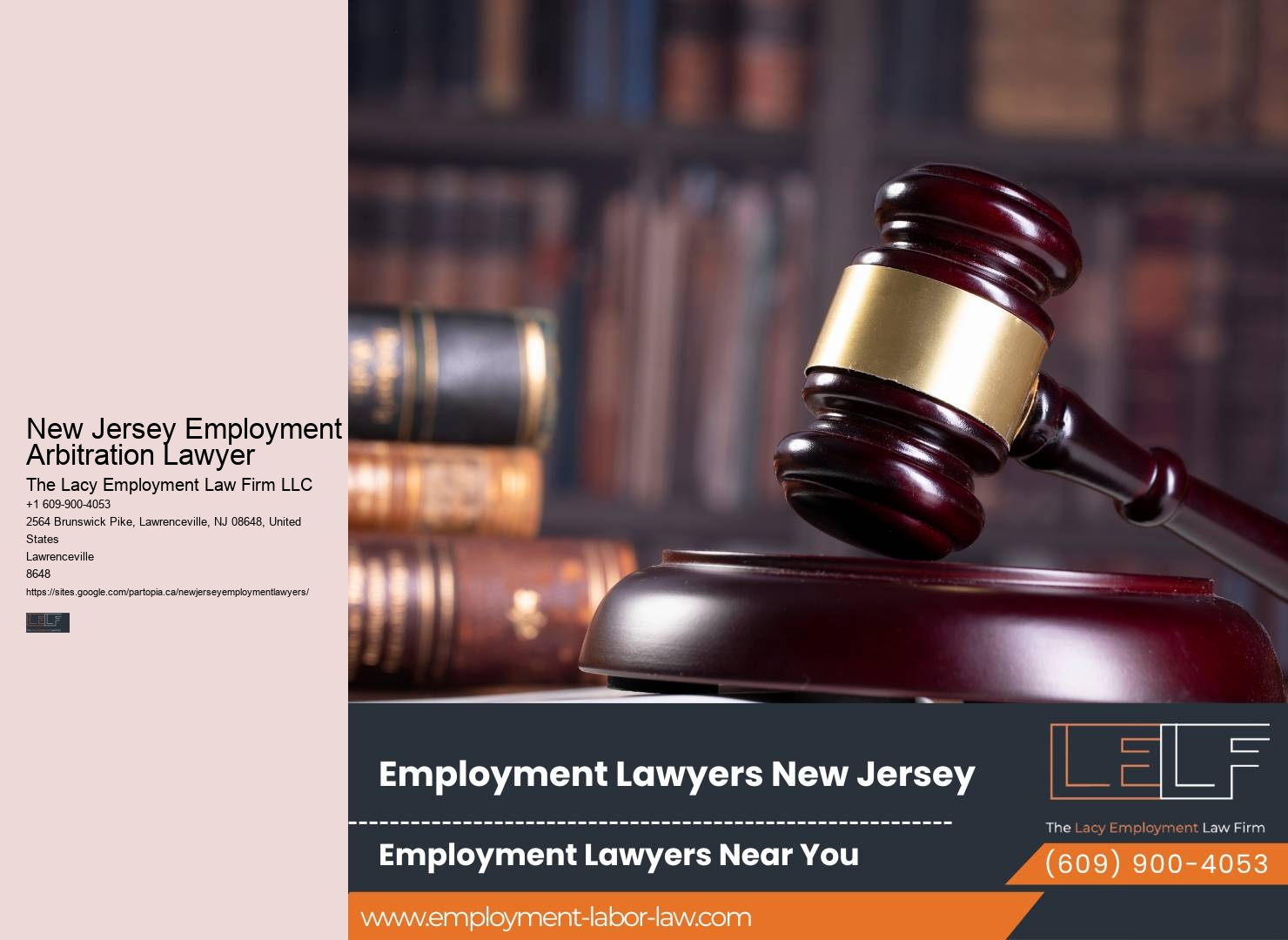 New Jersey Employment Arbitration Lawyer Unemployment Lawyer