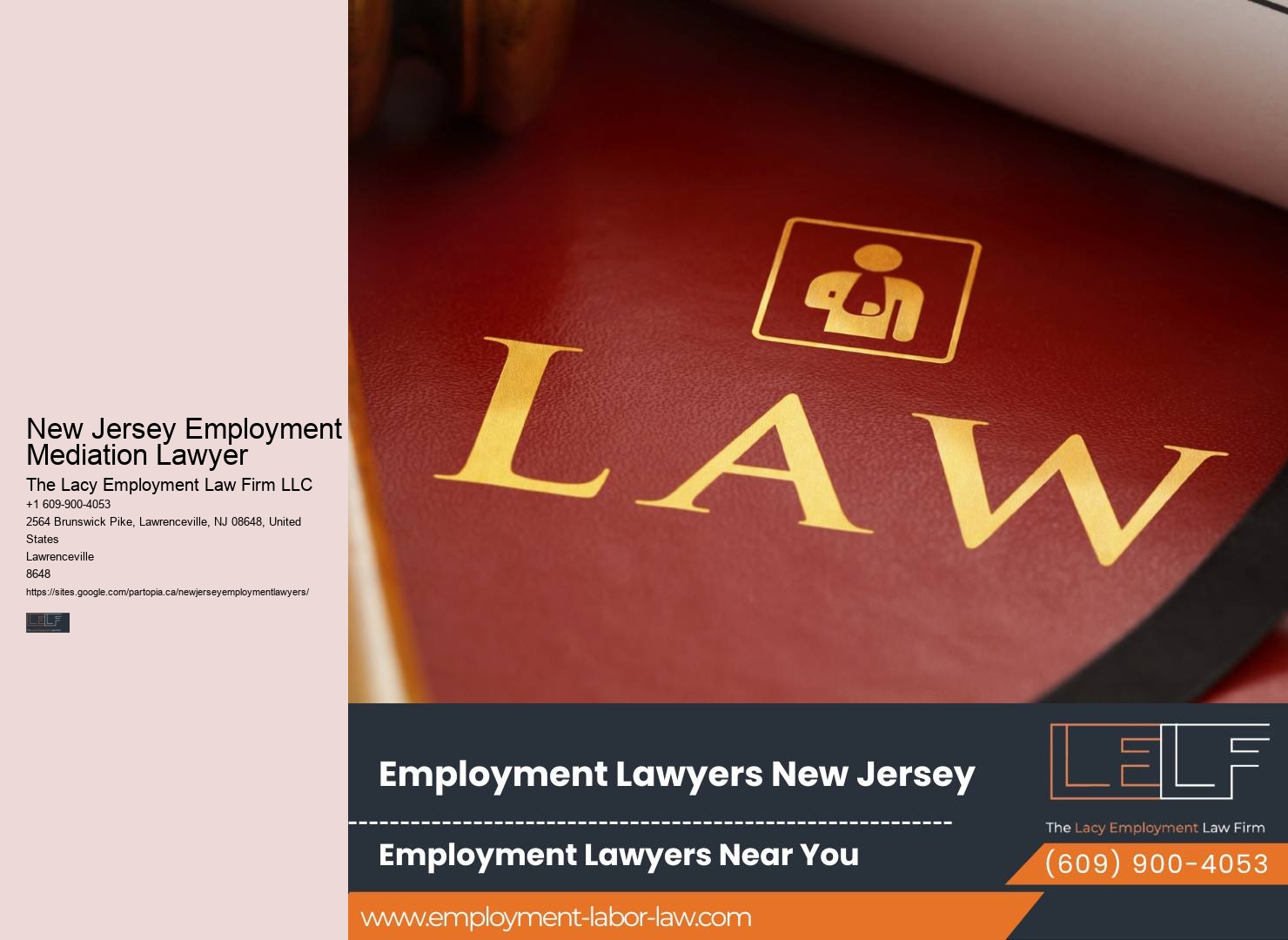 NJ Employment Law Advice