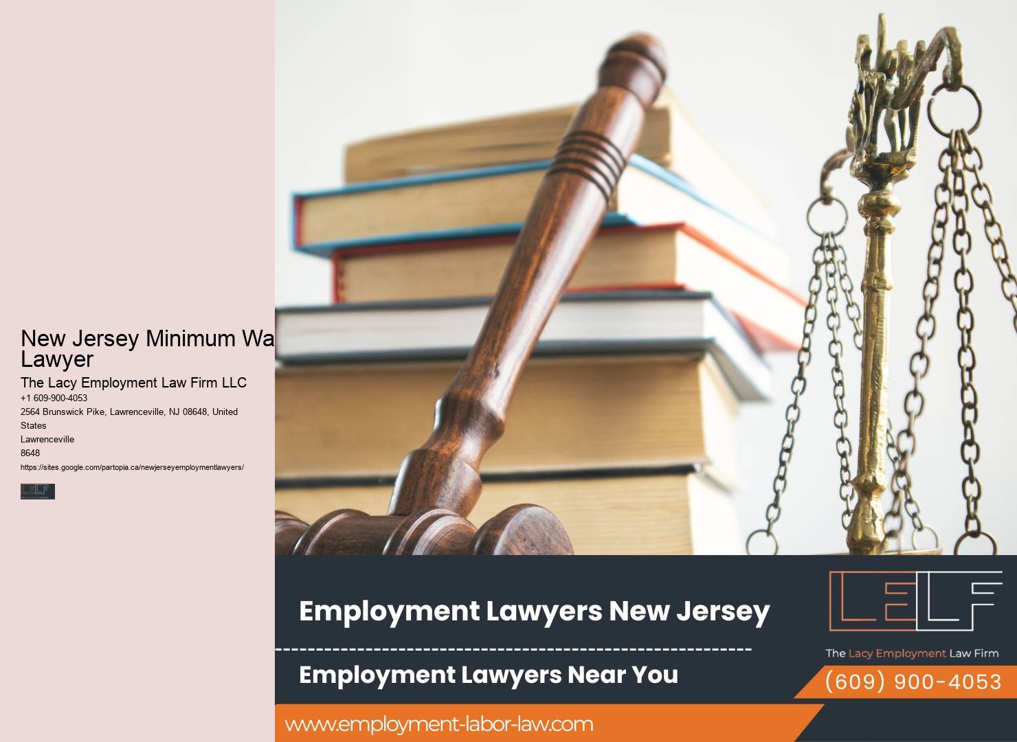 New Jersey Minimum Wage Lawyer Employment Dispute Lawyer