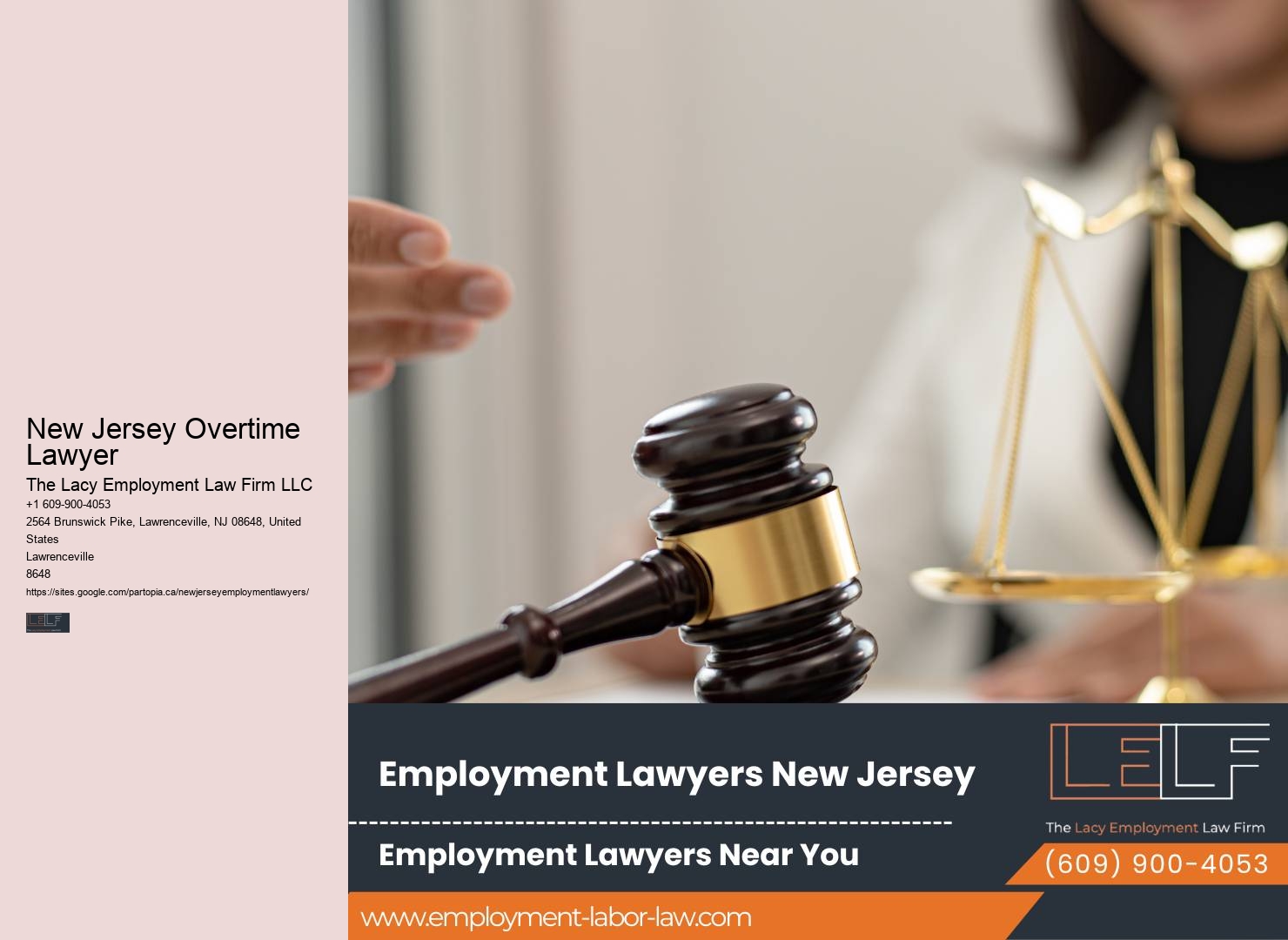 NJ Employment Law Help Services