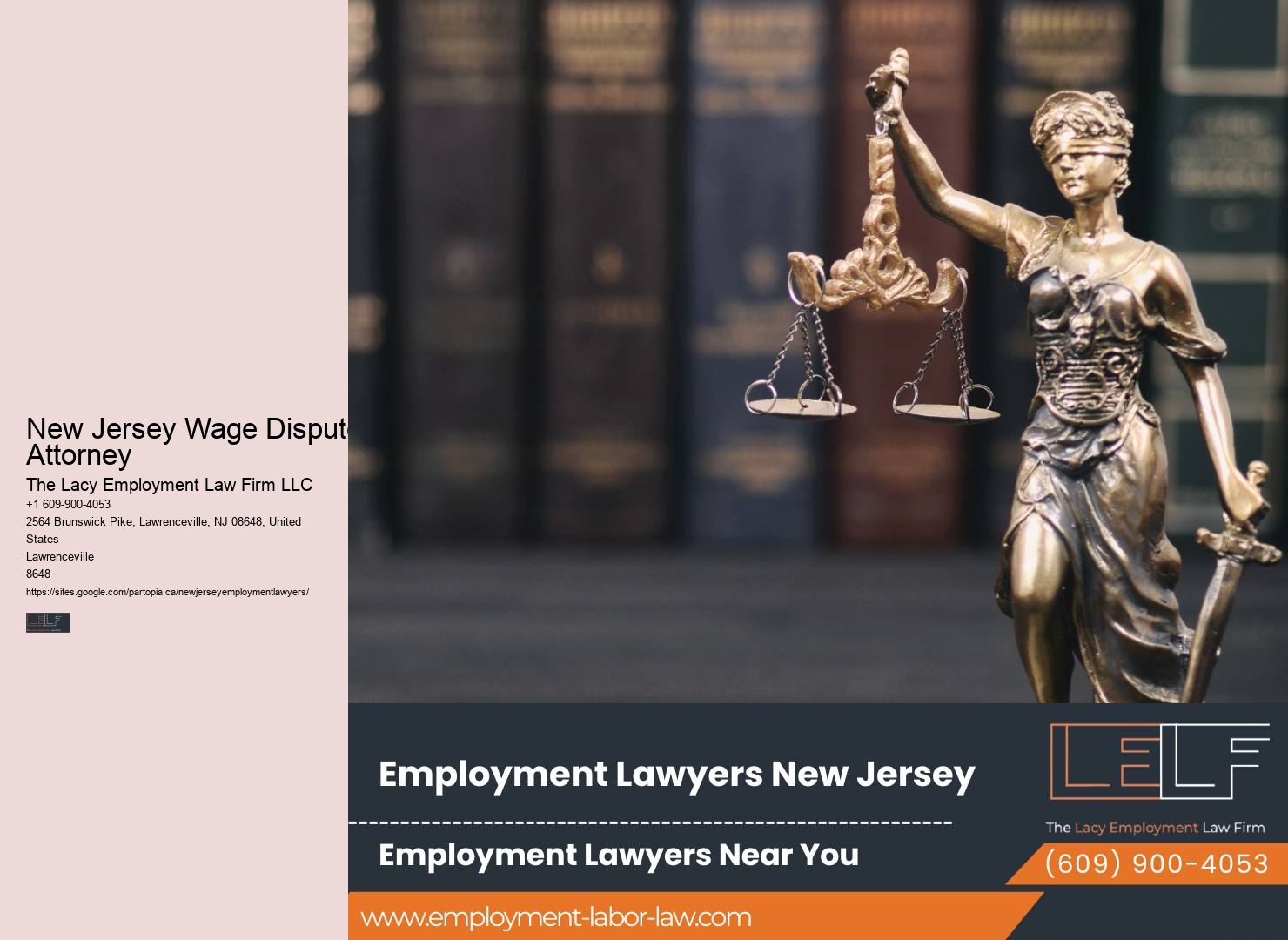 New Jersey Wage Dispute Attorney Employment Lawyer Free Consultation
