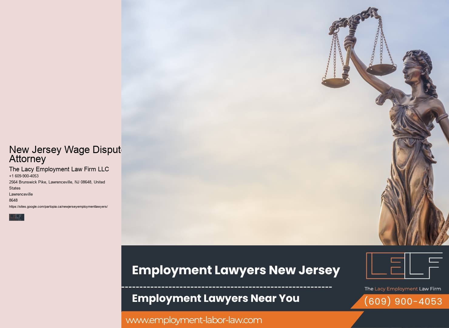 NJ Employment Law Rights Attorney