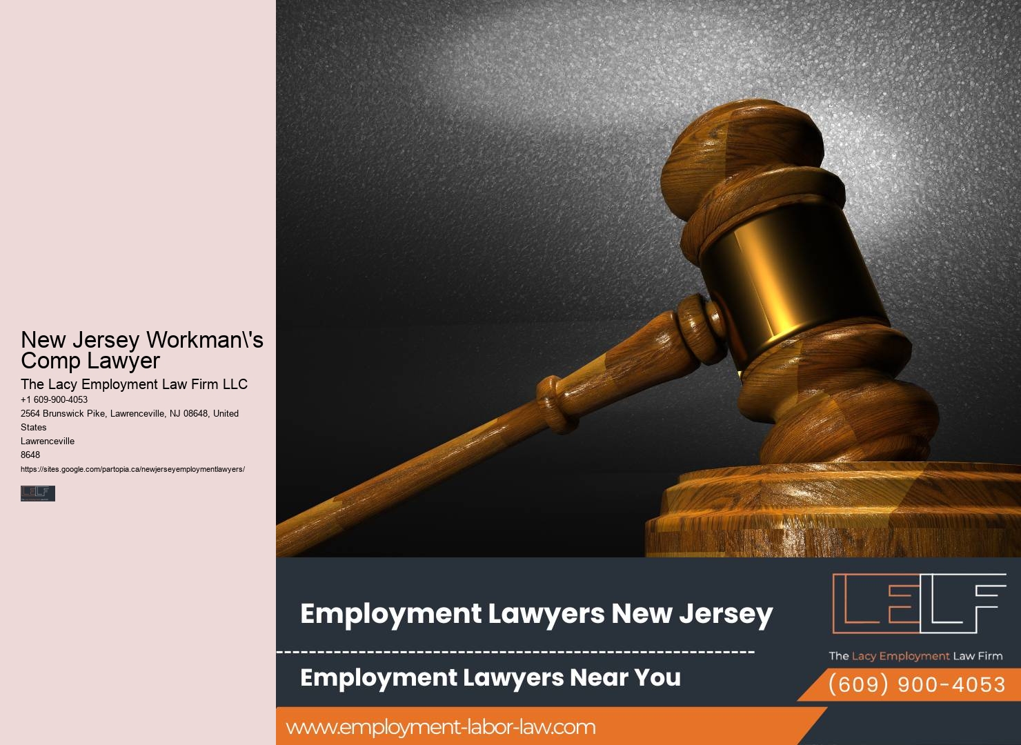 NJ Workplace Rights Legal Help