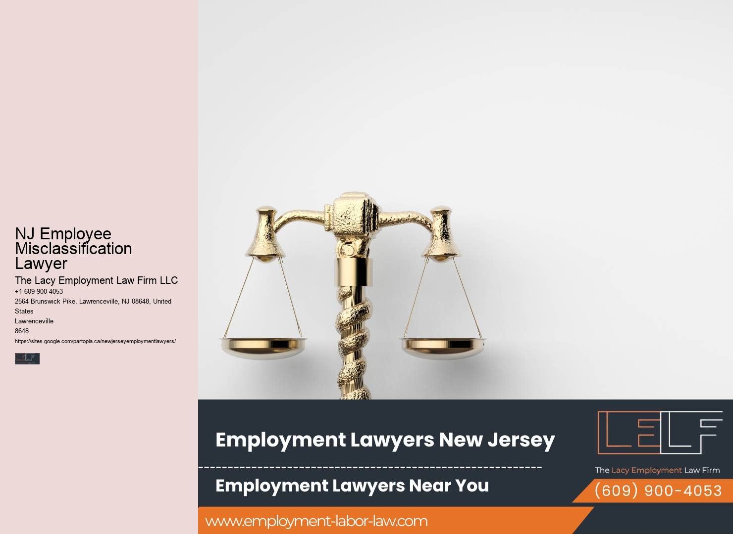 NJ Employment Rights Firm