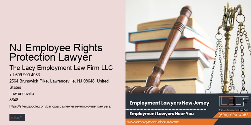 NJ Employee Rights Protection Lawyer
