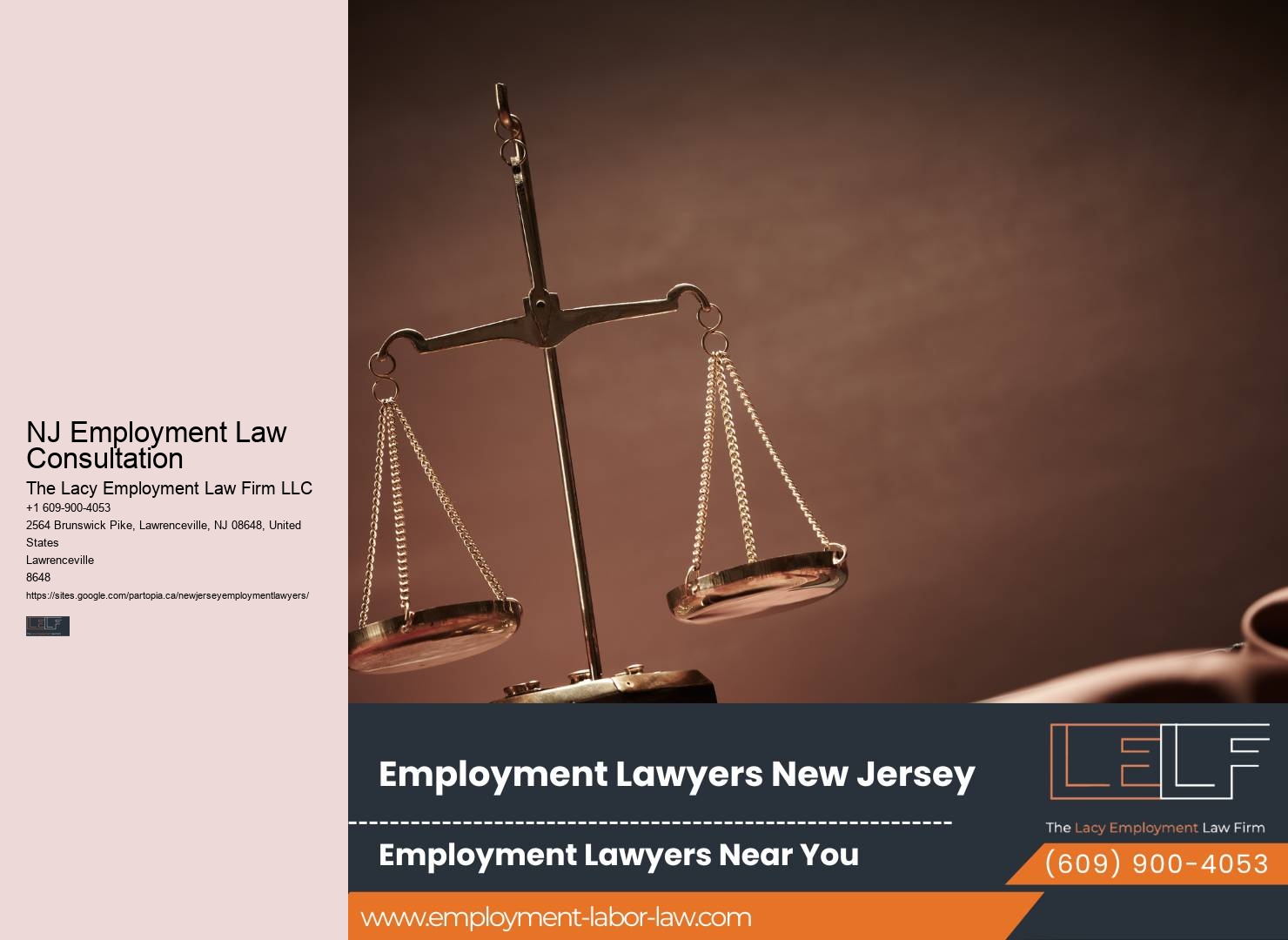 NJ Employment Law Specialist Services