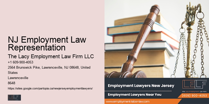 NJ Employment Law Representation
