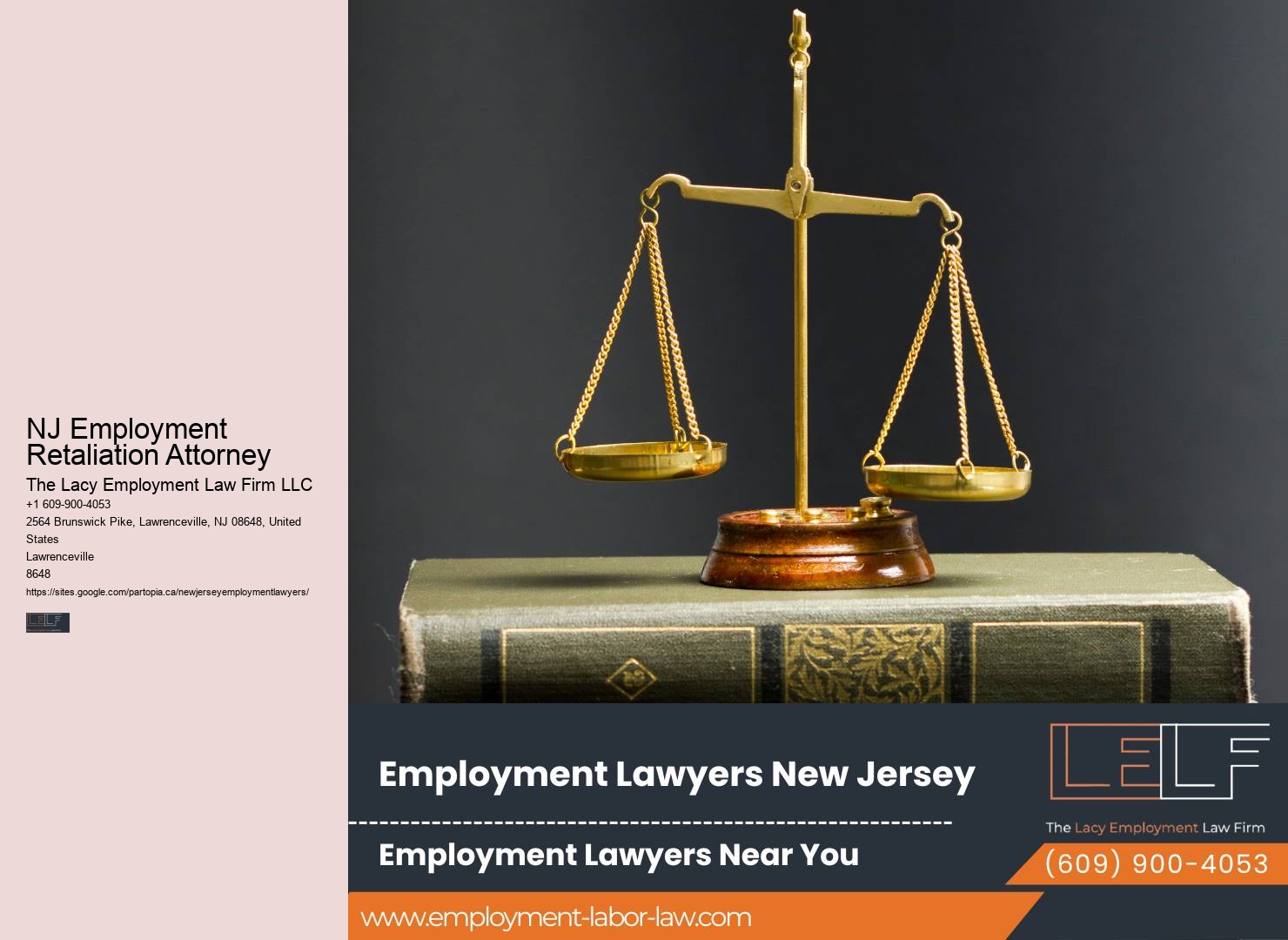 NJ Job Discrimination Legal Counsel