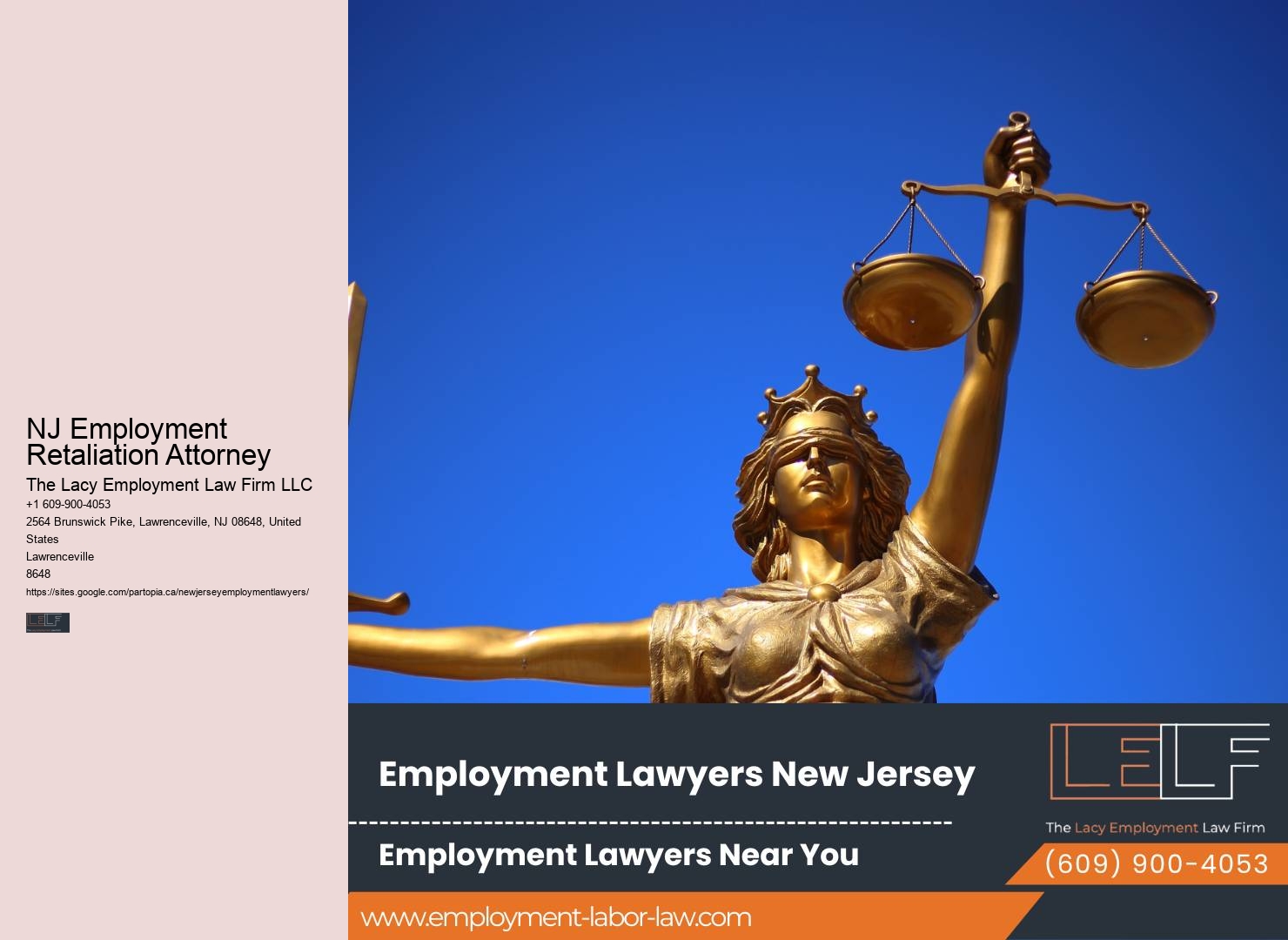 NJ Employment Retaliation Attorney Employment Defense