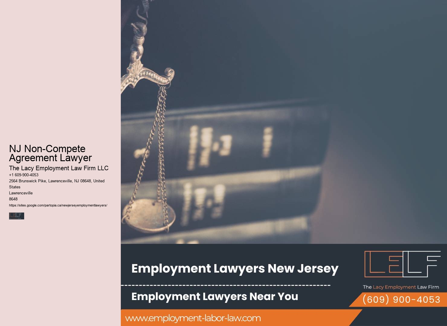 NJ Employee Rights Law Firm