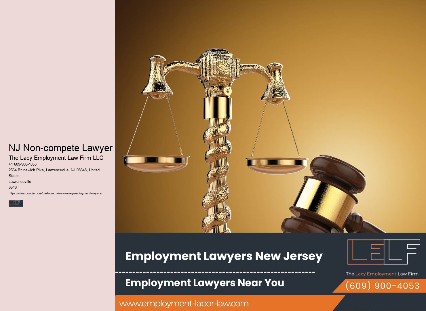 NJ Employment Attorney Services