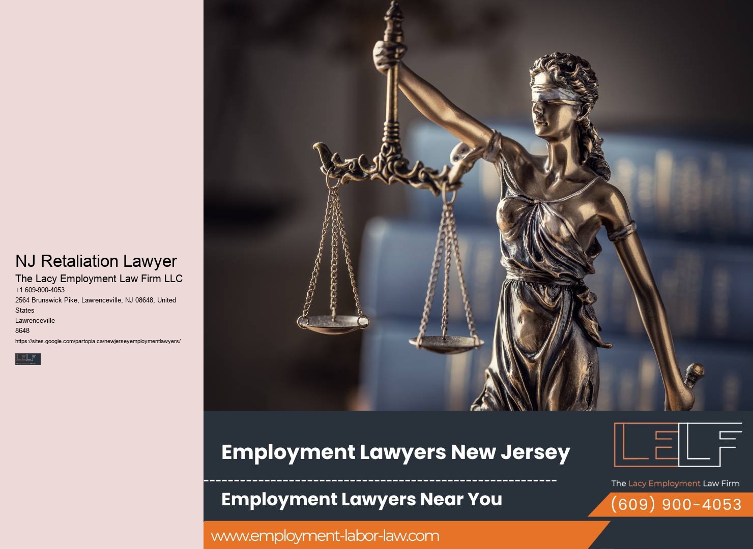 NJ Employment Legal Advice Services