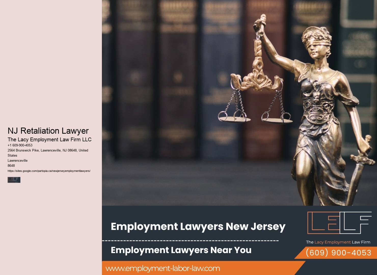 NJ Retaliation Lawyer Severance Agreement Lawyer