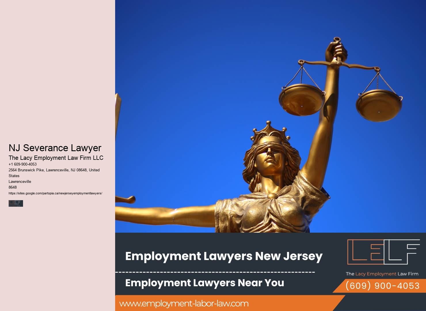 NJ Severance Lawyer Workplace Legal Services