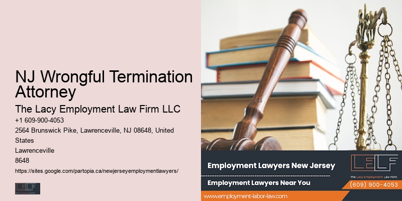 NJ Wrongful Termination Attorney