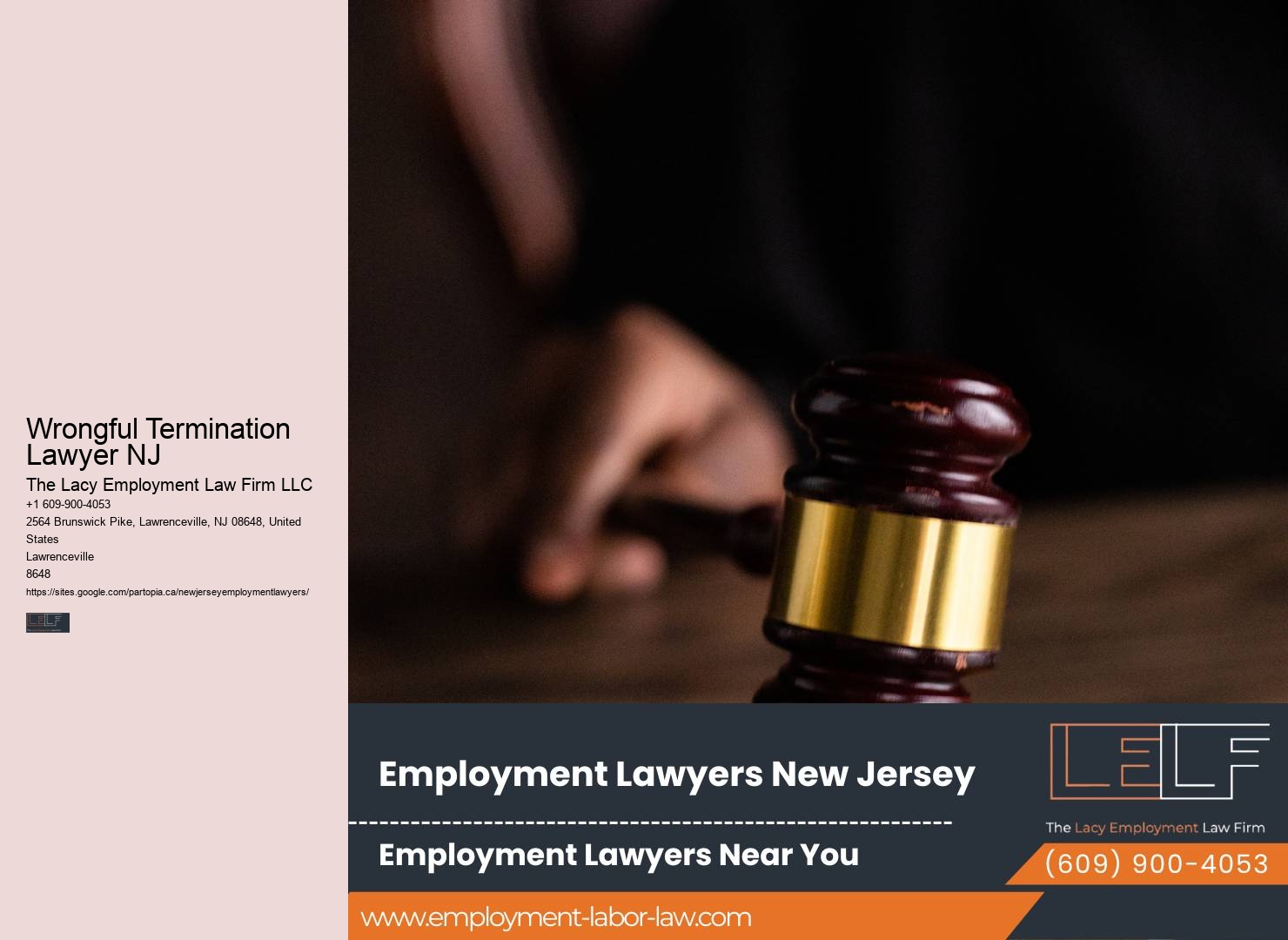 NJ Employment Law Advocate Near Me
