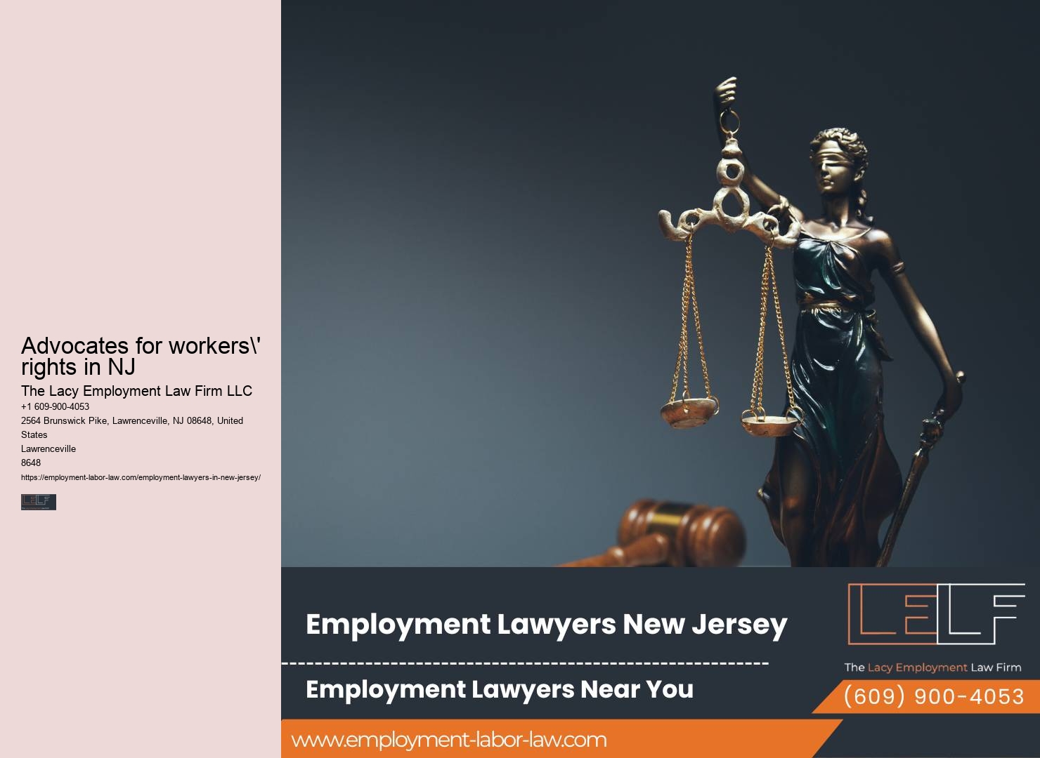 NJ employment law specialists