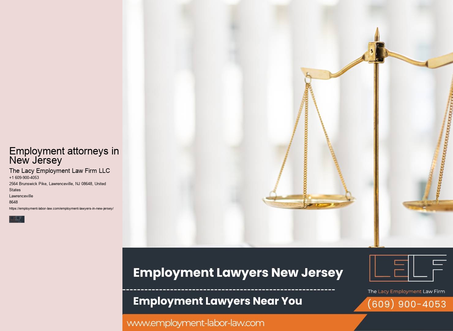 NJ Employment Lawyers for Workplace Injury Claims