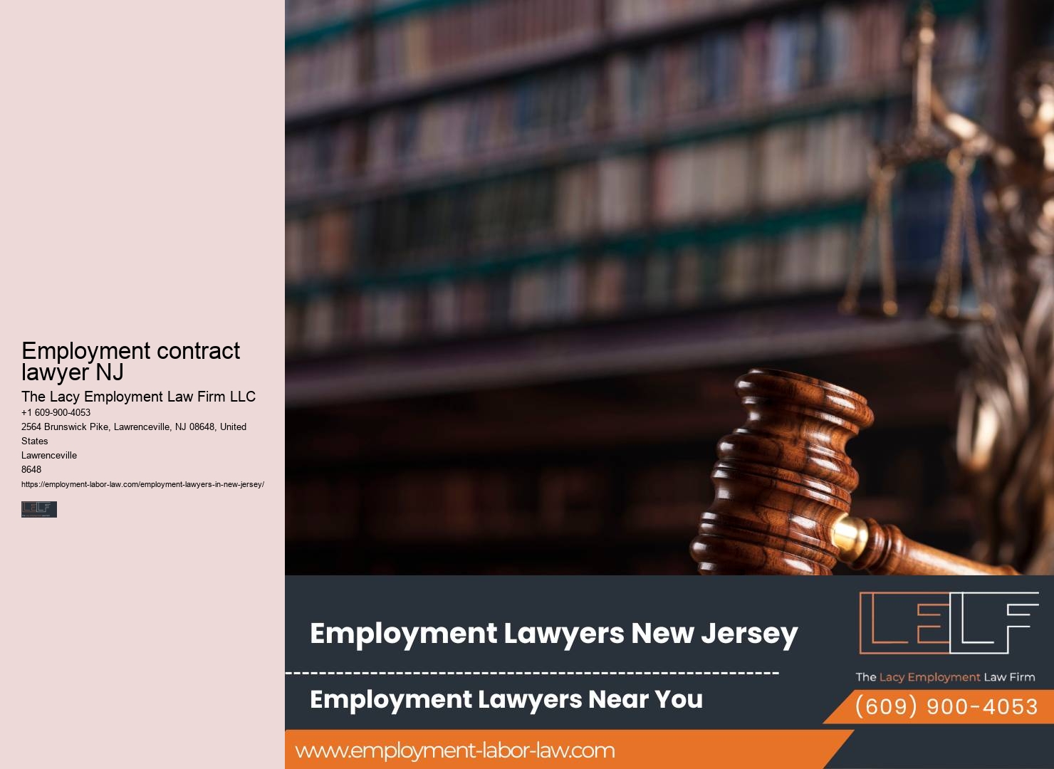 FMLA (Family and Medical Leave Act) attorney NJ