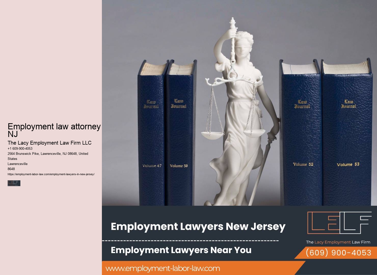 Experienced Employment Law Attorneys in New Jersey